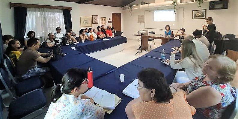 Imagen del taller de la Sociedad Civil paraguaya