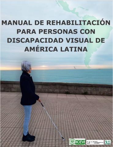 Portada del Manual de Rehabilitación en Discapacidad Visual