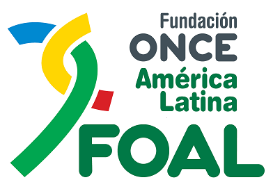 Logo Fundación ONCE América Latina - FOAL